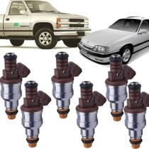 Bico injetor gm omega silverado 4.1 6cc 1995 á 1998 - 028015975 kit c/6 unidades