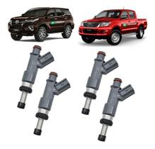 Bico injetor toyota hilux sw4 2.7 16v flex 2012 á 2015 - kit c/4 unidades