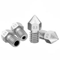 Bico Inox Extrusora Mk8 Filamento 1.75 Saida 0.3 Bico Inox Extrusora Mk8 Filamento 1.75 Saida 0.3
