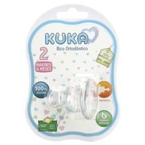 Bico Kuka Ortodôntico Anti Cólica Líquido Consistente Tamanho 2 Bico Kuka Ortodôntico Anti Cólica Líquido Consistente Tamanho 2