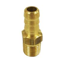 Bico latao 1/4 npt*3/8 bm m 2