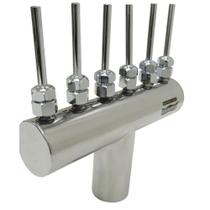 Bico Leque 38mm 6 saídas - Sodramar Bico Leque 38mm 6 saídas - Sodramar