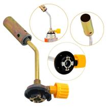 Bico Maçarico Portátil com Ajuste de Gás Alta Temperatura - FBG Bico Maçarico Portátil com Ajuste de Gás Alta Temperatura - FBG