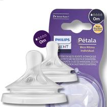 Bico Mamadeira Avent Pétala 3.0 Nº1 0m 2 Unidades Philips