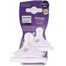 Bico Mamadeira Avent Pétala 3.0 T3 - 1m+ 2 Unidades Philips