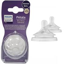 Bico Mamadeira AVENT Petala 6M+ 2 Unidades SCY966/02