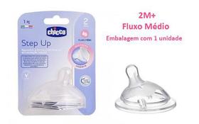 Bico mamadeira Chicco Step UP 2M+ Fluxo Médio