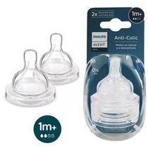 Bico Mamadeira Classic 3.0 Com 2 Unidades Baby Philips Avent Cor:Bico 1m+