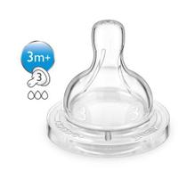 Bico Mamadeira Linha Clássica (2 unidades) Philips Avent 3m+