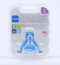 Bico Mamadeira Nº 2 Mam 2+meses Fluxo Médio 1 Unidade Bico Mamadeira Nº 2 Mam 2+meses Fluxo Médio 1 Unidade