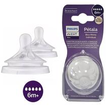 Bico Mamadeira Pétala 3.0 Fluxo Nº5 - 6m+ - Philips Avent Bico Mamadeira Pétala 3.0 Fluxo Nº5 - 6m+ - Philips Avent
