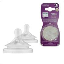 Bico Mamadeira Pétala 3.0 N6 - 2 Unidades - 6m + e liquido espesso Plilips Avent - Philips Avent