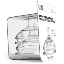 Bico Mamadeira Silicone Anticolica Antivazamento Antirreflux
