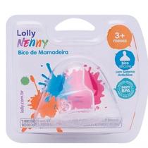 Bico Mamadeira Silicone Ortodôntico 0062-01 T2 - Lolly Nenny