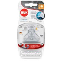 Bico nuk fase 1 de 0 a 6 meses advanced liquidos media consistencia silicone anticólica antivazament