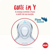Bico nuk fase 2 advanced flow control liquidos engrossados silicone anticólica antivazamento