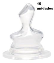 Bico Orto Para Mamadeira Kit 10 Unidades Da Pepeta