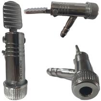 Bico P/ Encher Pneu Tipo Cachimbo Inflador C/ Presilha R9034 Bico P/ Encher Pneu Tipo Cachimbo Inflador C/ Presilha R9034