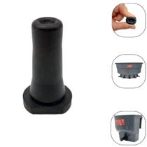 Bico para Alimentador Amamentador de Leite Bezerros Milk bar Preto Solto