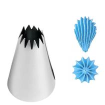 Bico para confeitar aço inox wilton - pitanga aberta * tamanhos variados Bico para confeitar aço inox wilton - pitanga aberta * tamanhos variados