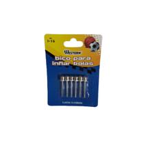 Bico Para Encher Bola 6 Pçs - Western - I-16 Bico Para Encher Bola 6 Pçs - Western - I-16