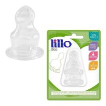 Bico Para Mamadeira Lillo Fase 1 Silicone Orto C/2un Bico Para Mamadeira Lillo Fase 1 Silicone Orto C/2un