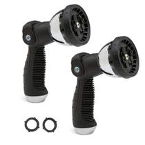 Bico para Mangueira de Jardim Morvat com 10 Padrões de Jato - Kit com 2
