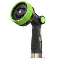 Bico para Mangueira de Jardim RAINPOINT em Metal, 10 Padrões, Controle com o Polegar