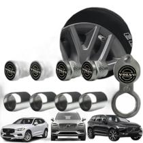 Bico Pneu Cromado Pino Roda Válvula Antifurto Nissan - Metal