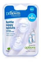 Bico Silicone Tradicional Transição Dr. Browns Options - 2 unidades - Dr Browns