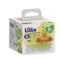 Bico Super Evolution Látex Redondo 0+ Meses Lillo