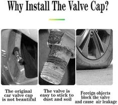 Bico Tampa Válvula Pneu Carro Moto Ciclista Led Luminoso Cor Bico Tampa Válvula Pneu Carro Moto Ciclista Led Luminoso Cor