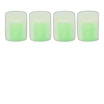 Bico Tampa Válvula Pneu Carro Moto Luminoso Fluorescente 4Pc Bico Tampa Válvula Pneu Carro Moto Luminoso Fluorescente 4Pc