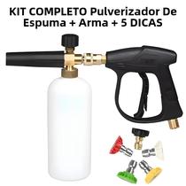 Bico Universal De Canhão De Espuma Para Lavadora De Alta Pressão, Plugue Rápido De 1/4 ", Pistola De