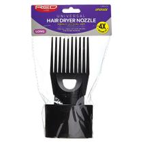 Bico Universal para Secador de Cabelo com Pente Longo Red by Kiss