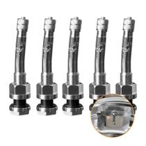 Bico Válvula Roda Caminhão Pneu sem Câmara 70Ms7 Kit com 5