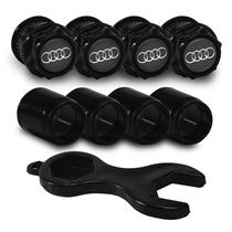 Bicos Capa de Válvula Preto Pneu Audi Bicos Capa de Válvula Preto Pneu Audi