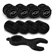 Bicos Capa de Válvula Preto Pneu Emblema GM Preto Bicos Capa de Válvula Preto Pneu Emblema GM Preto