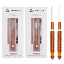 Bicos Creality K2 Plus Unicorn K2P 0,4 mm 2 peças para impressora 3D