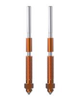 Bicos de aço endurecido Creality de 0,4 mm, 2 peças de titânio Heat Break