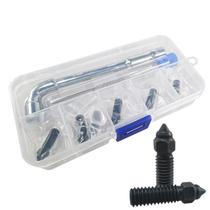 Bicos de extrusão de impressora 3D XIFOWE K1 em aço temperado 0,2-1,0 mm