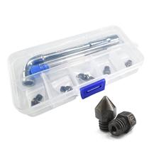 Bicos de impressora 3D XIFOWE MK8 em aço temperado 0,4 mm/1,75 mm Bicos de impressora 3D XIFOWE MK8 em aço temperado 0,4 mm/1,75 mm