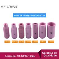 Bicos De Porcelana Para Máquina De Solda TIG WP26 17 18 Acessórios Bicos De Porcelana Para Máquina De Solda TIG WP26 17 18 Acessórios