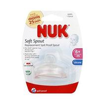 Bicos de Silicone Transparente para Reposição Nuk - Pacote com 9