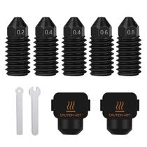 Bicos HZDaDeve A1/A1 Mini Aço Endurecido 0,2/0,4/0,6/0,8 mm Bicos HZDaDeve A1/A1 Mini Aço Endurecido 0,2/0,4/0,6/0,8 mm
