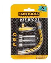 Bicos para bomba de inflar kit 5 peças