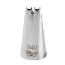 Bicos Para Confeitar - Babado - Aço Inox - Nº340 - 1 unidade - Cromus Linha Profissional Allonsy - Rizzo