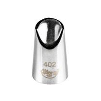 Bicos Para Confeitar - Babado - Aço Inox - Nº402 - 1 unidade - Cromus Linha Profissional Allonsy - Rizzo
