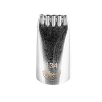 Bicos Para Confeitar - Especial - Aço Inox - Nº134 - 1 unidade - Cromus Linha Profissional Allonsy - Rizzo Bicos Para Confeitar - Especial - Aço Inox - Nº134 - 1 unidade - Cromus Linha Profissional Allonsy - Rizzo