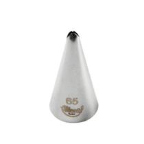 Bicos Para Confeitar - Folha - Aço Inox - Nº65 - 1 unidade - Cromus Linha Profissional Allonsy - Rizzo Bicos Para Confeitar - Folha - Aço Inox - Nº65 - 1 unidade - Cromus Linha Profissional Allonsy - Rizzo